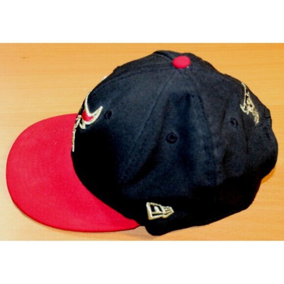 NBA Chicago Bulls Snapback Cap Hat OS One Size New Era 9Fifty Hardwood Classics - Picture 3 of 8